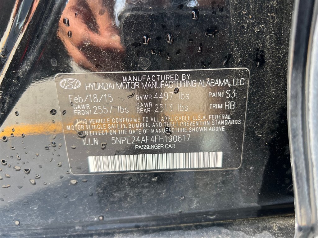 2015 Hyundai Sonata SE photo 19