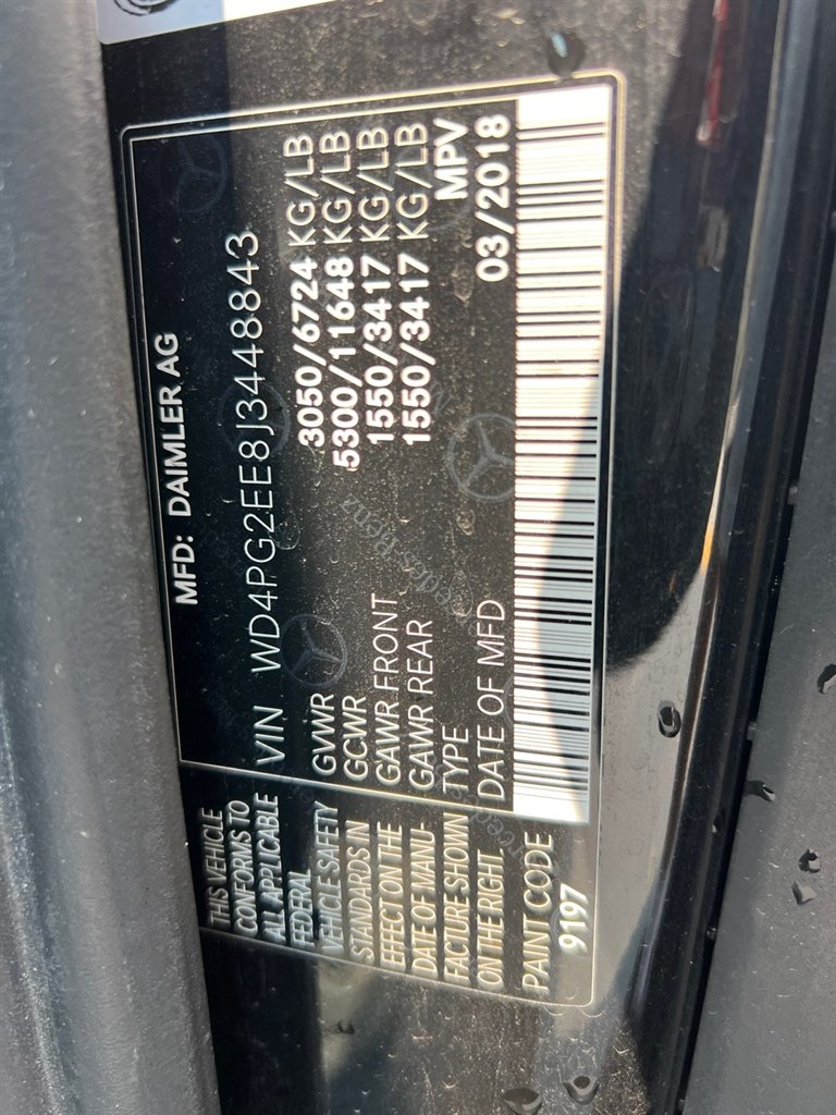 2018 Mercedes Benz Metris photo 21